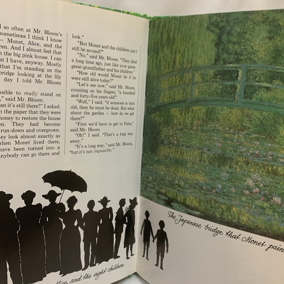 Linnea in Monets Garden Anderson Bjork Hardcover Dust Jacket - Picture 6 of 8